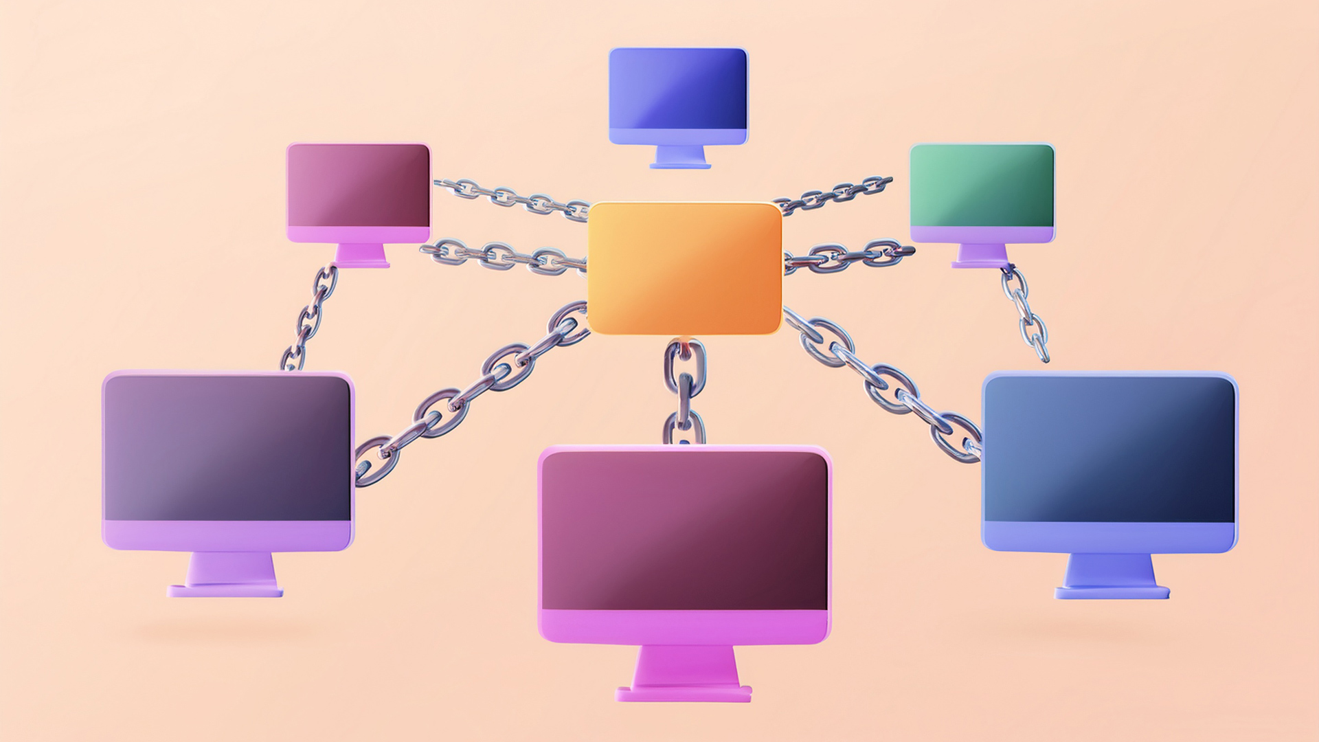 A graphic design showcasing the concept of backlinks in off-page SEO