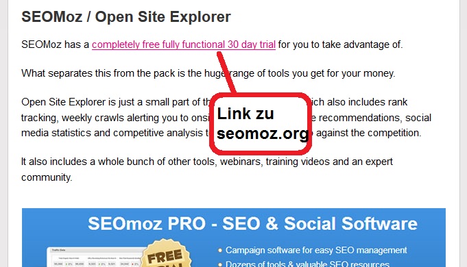 Moz Blog umgezogen freie Links